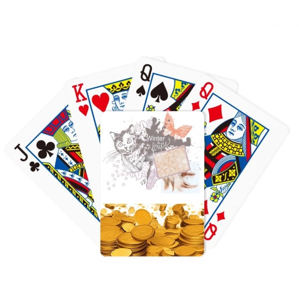 no/no Little Cat and in Ink-painting