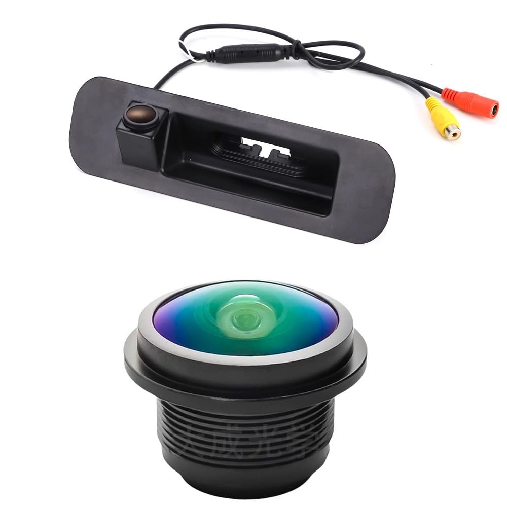 Car Boot Handle Reversing Camera - Night vision Wired 1280P