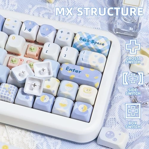 PBT Keycaps - ANSI US layout ISO UK layout Keycap Puller