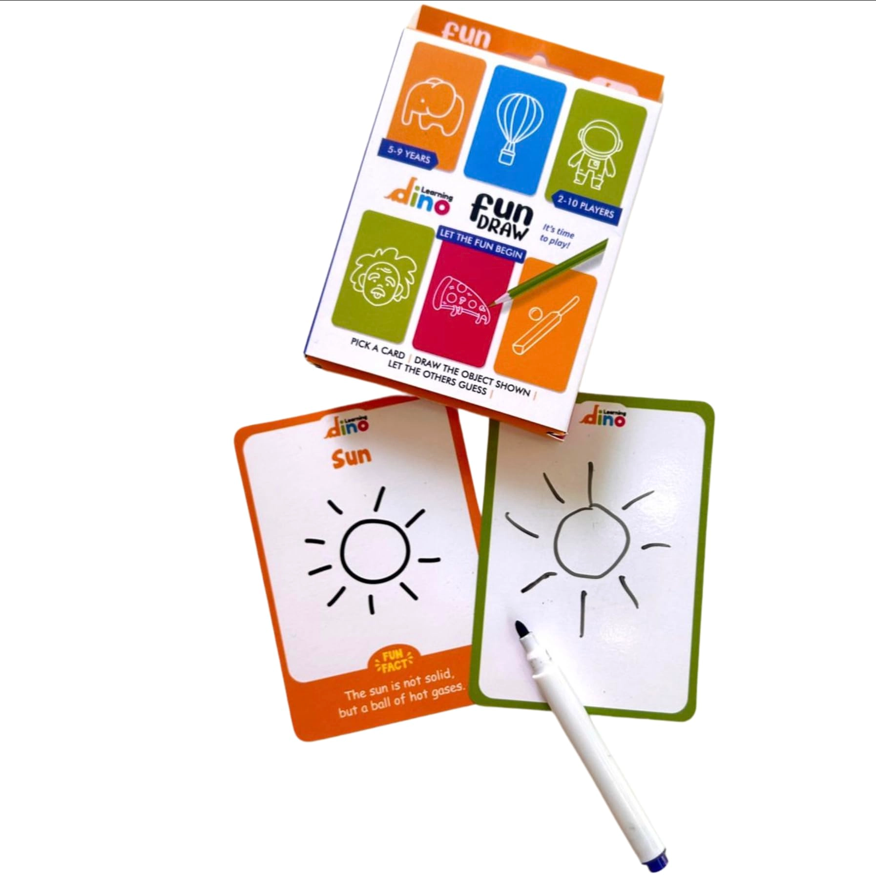 Learning Dino Fun Draw Game - 5 Year to 10 Year