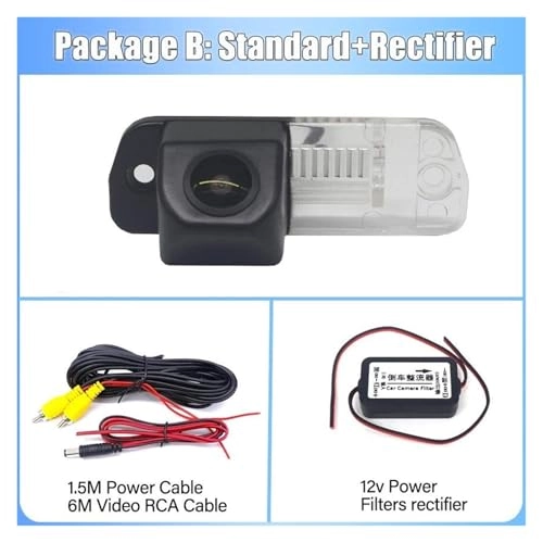 Tailgate Handle Rear View Reversing Backup Camera - Night vision 4-PIN Cable HD