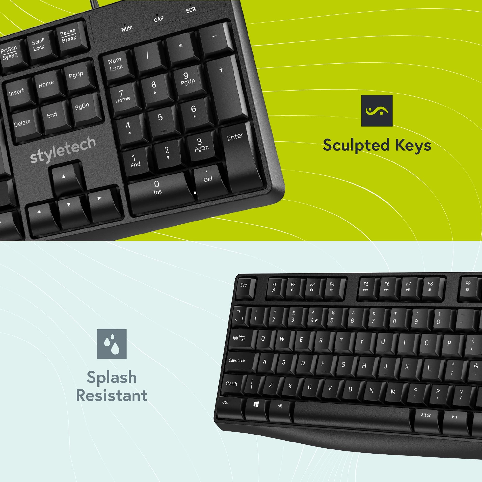 STY-K100 - QWERTY Wired
