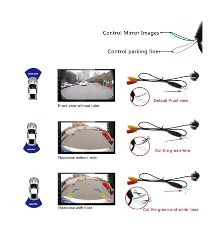 HD Car Rear View Camera - Wire AHD1080P