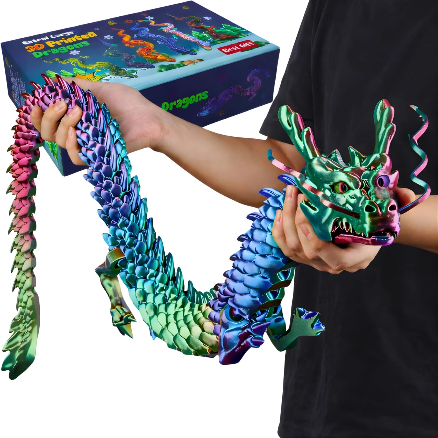 3D Printed Dragon - 8 years and up