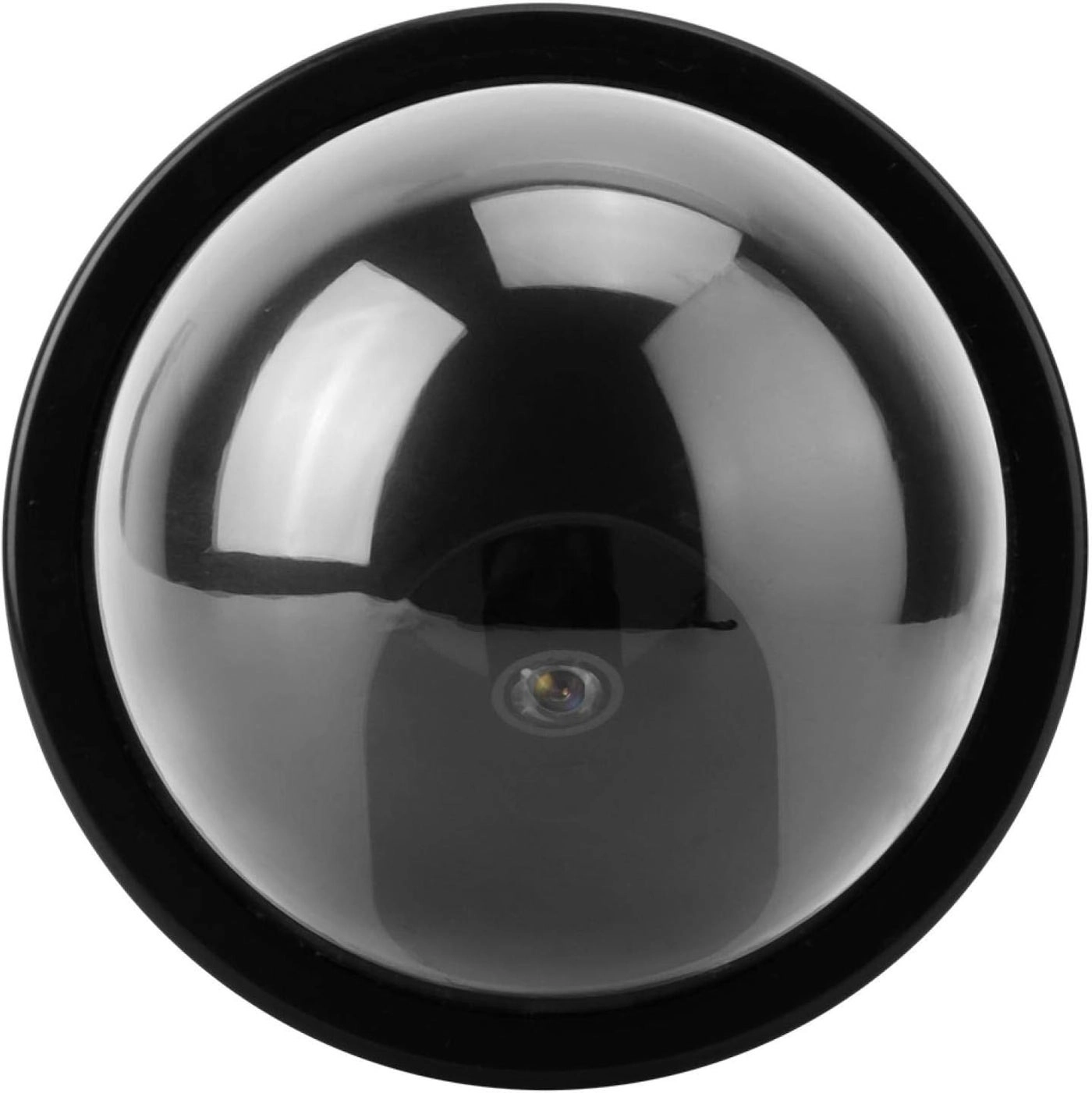 Dome Simulation Dummy Fake Security Camera - 4Pcs Black Flashing LED