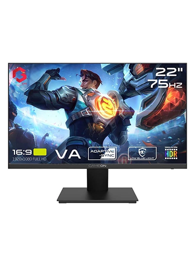 GameOn GOB22FHD75VA - 22 inch 1920 x 1080 Pixels
