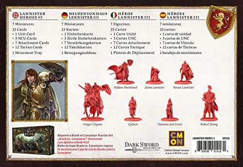 A Song of Ice & Fire: Heroes of Haus Lennister III (German)