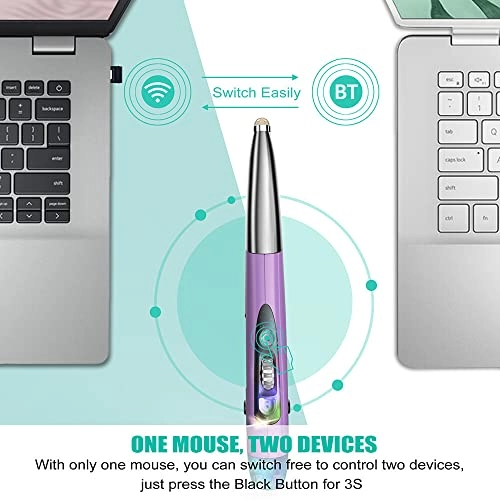 Pen Mouse - 2.4G+BT3.0+5.0 Wireless