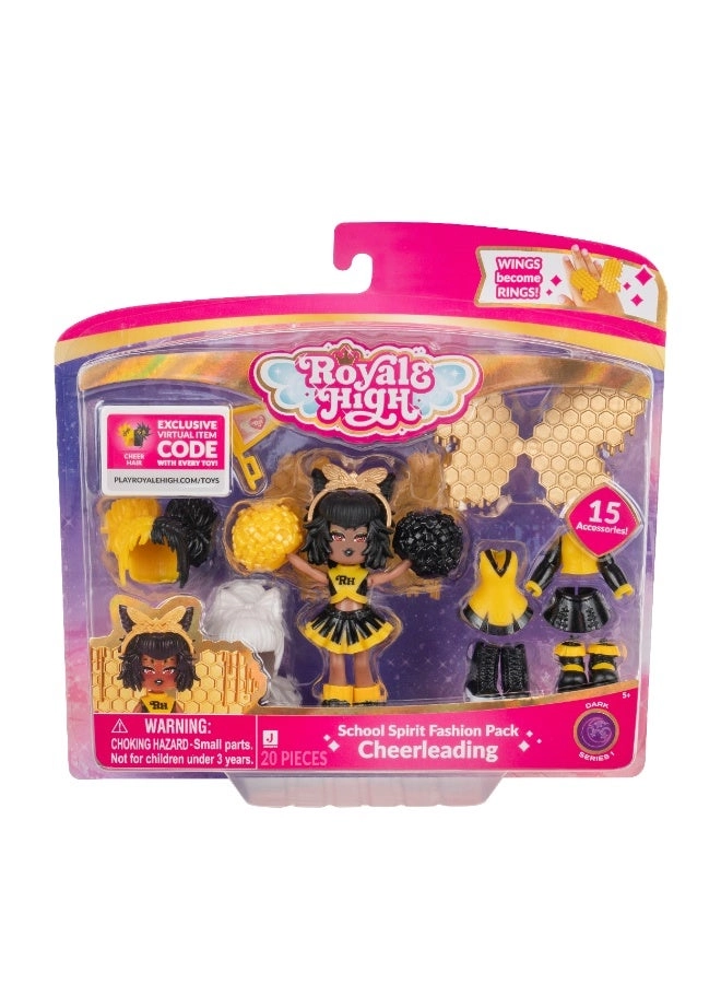 Jazwares School Spirit Fashion Pack - Cheerleading-Themed (RYH0048)