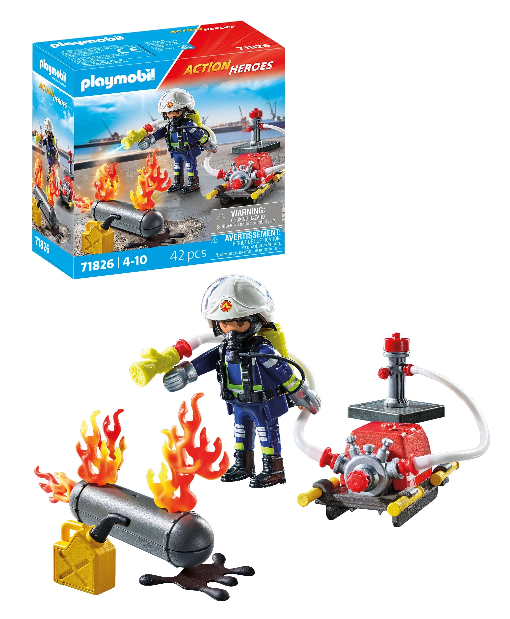 Playmobil PUMPIER PUMPIER PUMPS A UAE +RESERVOIR PLL71826 (34602620)
