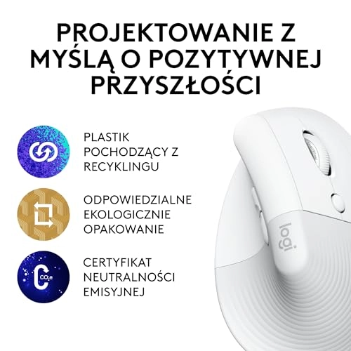 Lift Vertical Ergonomic Mouse - Wireless