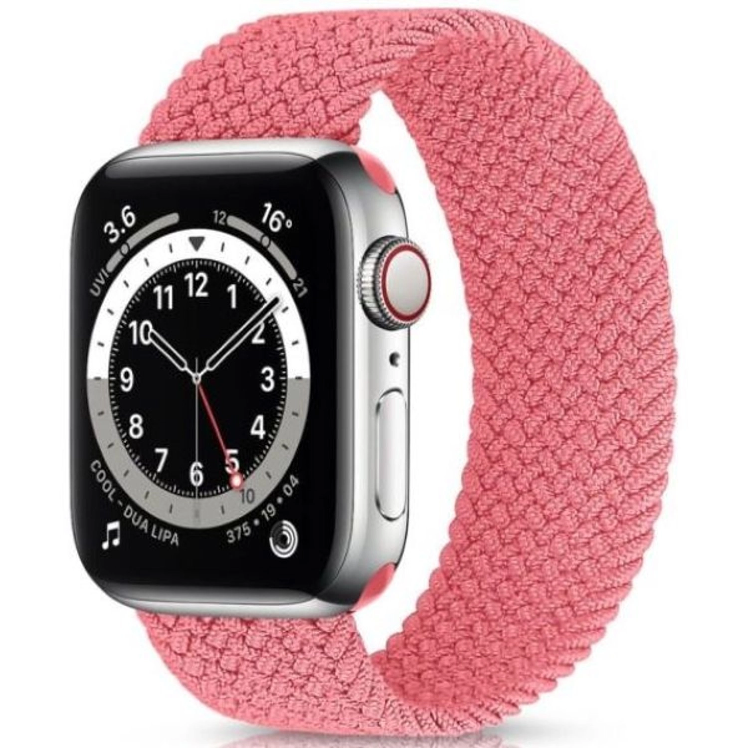 Braided Solo Loop Watch Strap for Apple Watch Series 6/5/4/SE - 38-40mm
