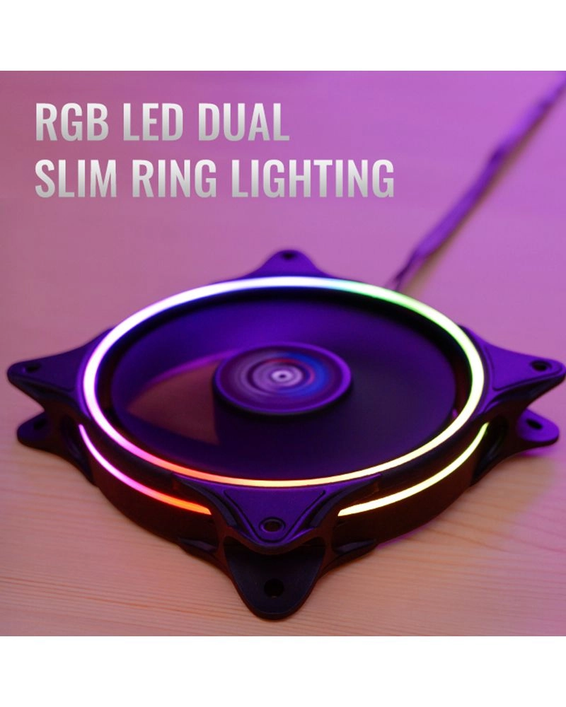 Eclipse 12 Pro - 3 fans 120mm + H66F - RGB