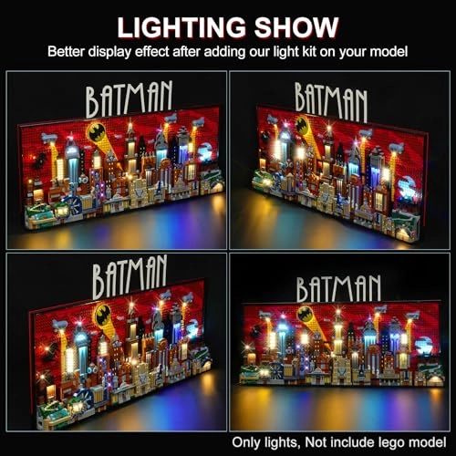 LED Lighting Kit (76271) - LED Upgraded Version Compatible with Lego