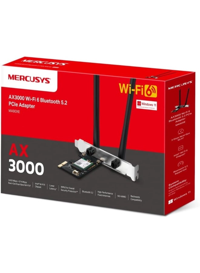 AX3000 - Dual-Band PCI Express WiFi 6