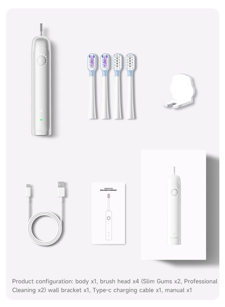 X1 - 4 Brush Heads 60 Days IPX7 Waterproof