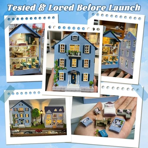 Dollhouse Miniature DIY House Kit - Creative Room 1:100