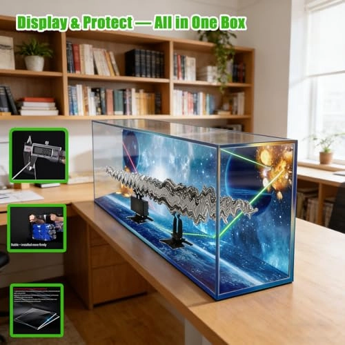 10221 Interstellar Destroyer - 130 x 42 x 31 cm 3 mm Acrylic