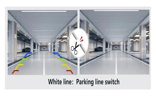 Rear View Parking Camera - Night Vision Wire