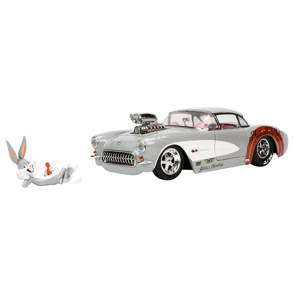 Jada Toys Looney Tunes 1967 Chevy Corvette - 1:24 Die cast