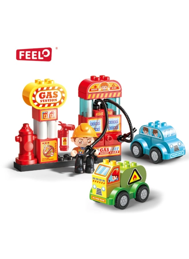 FEELO Gas Station - 43 pcs