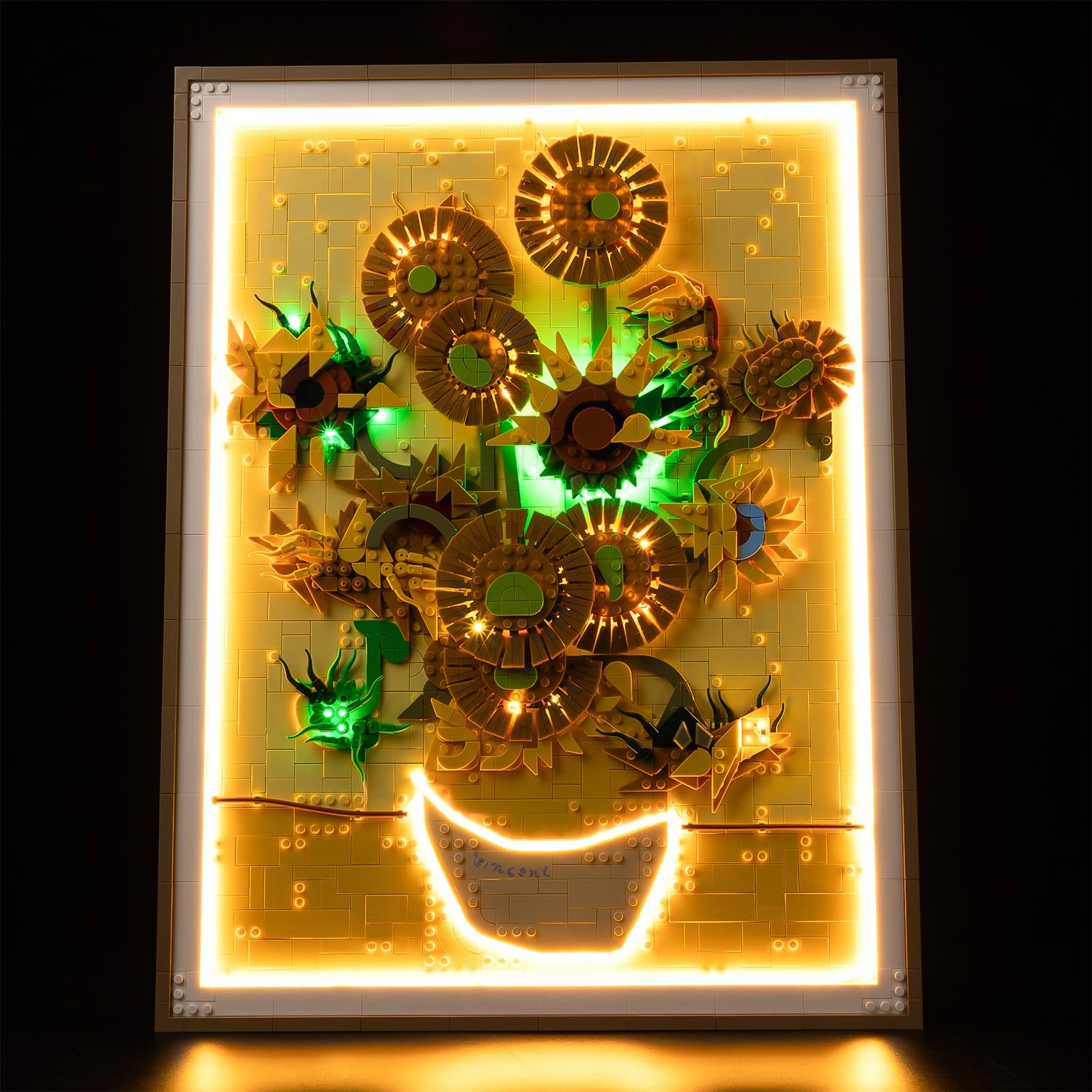 Kyglaring Led Light Kit for Lego 31215 Vincent Van Gogh – Sunflowers