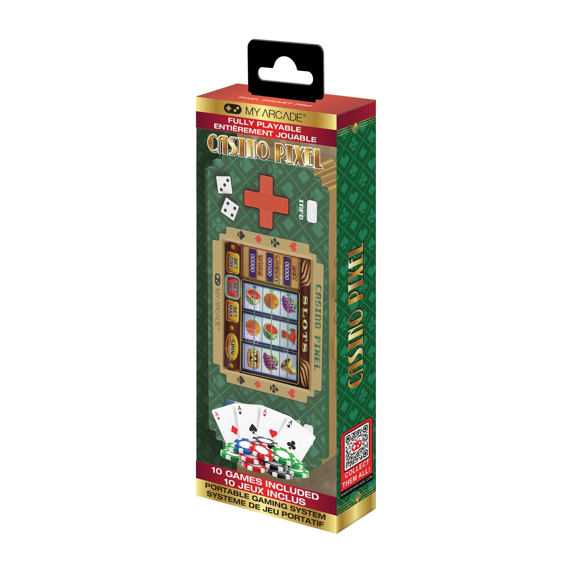 My Arcade Casino Pixel - 2 Inches Handheld