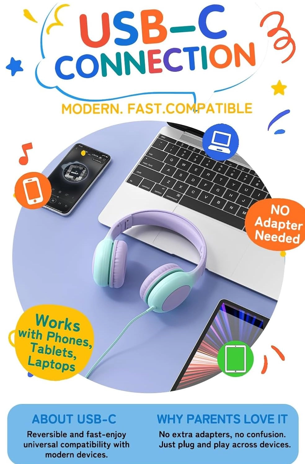 AD532USB C - Wired Headphone