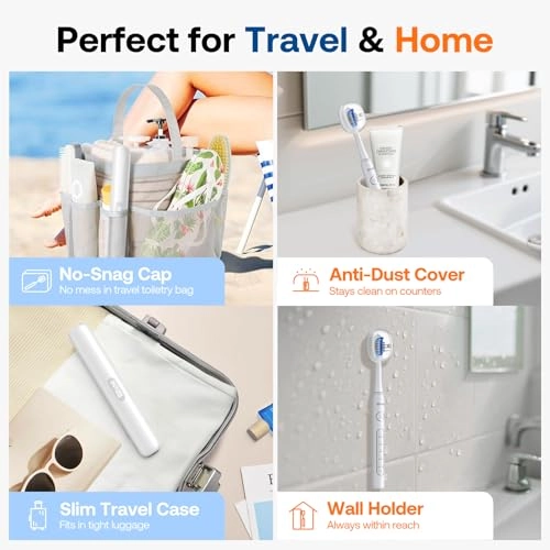 D2 - 40000 movements per minute 8 Replacement Heads 5 Modes