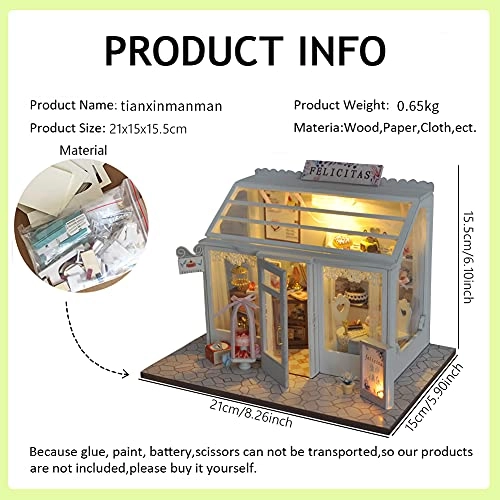 Model Puzzle House - Cake Shop 1:24