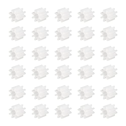 8 Teeth Plastic Gear - 30 Pack