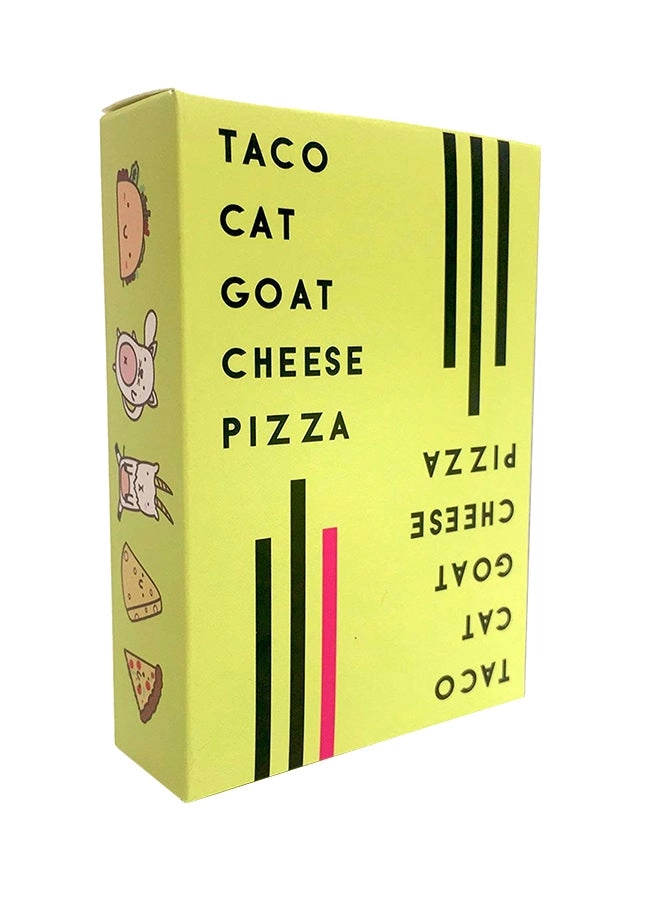 Taco Cat Goat Cheese Pizza - Social Card Game