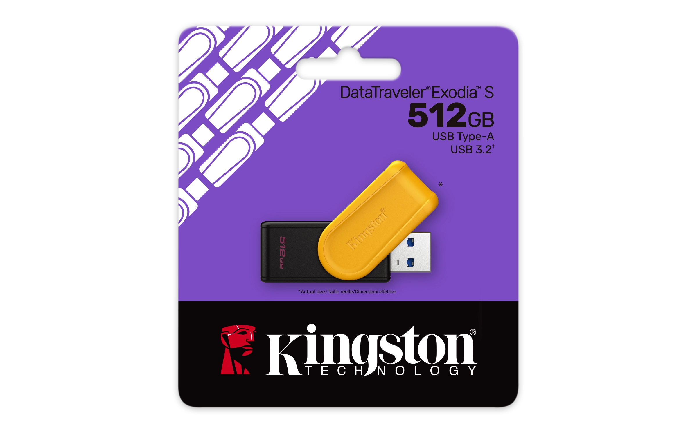 DataTraveler Exodia S - USB 3.2 Gen 1 USB Type A 512GB