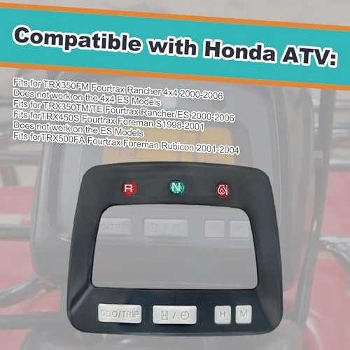 Speedometer Meter Dash Upper Cover - Honda TRX350FM 2000-2006