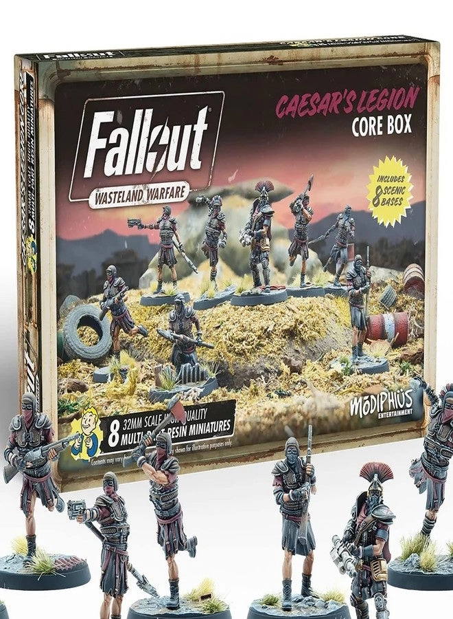 Fallout Wasteland Warfare: Caesar's Legion Core Box - 8 Figure Set RPG