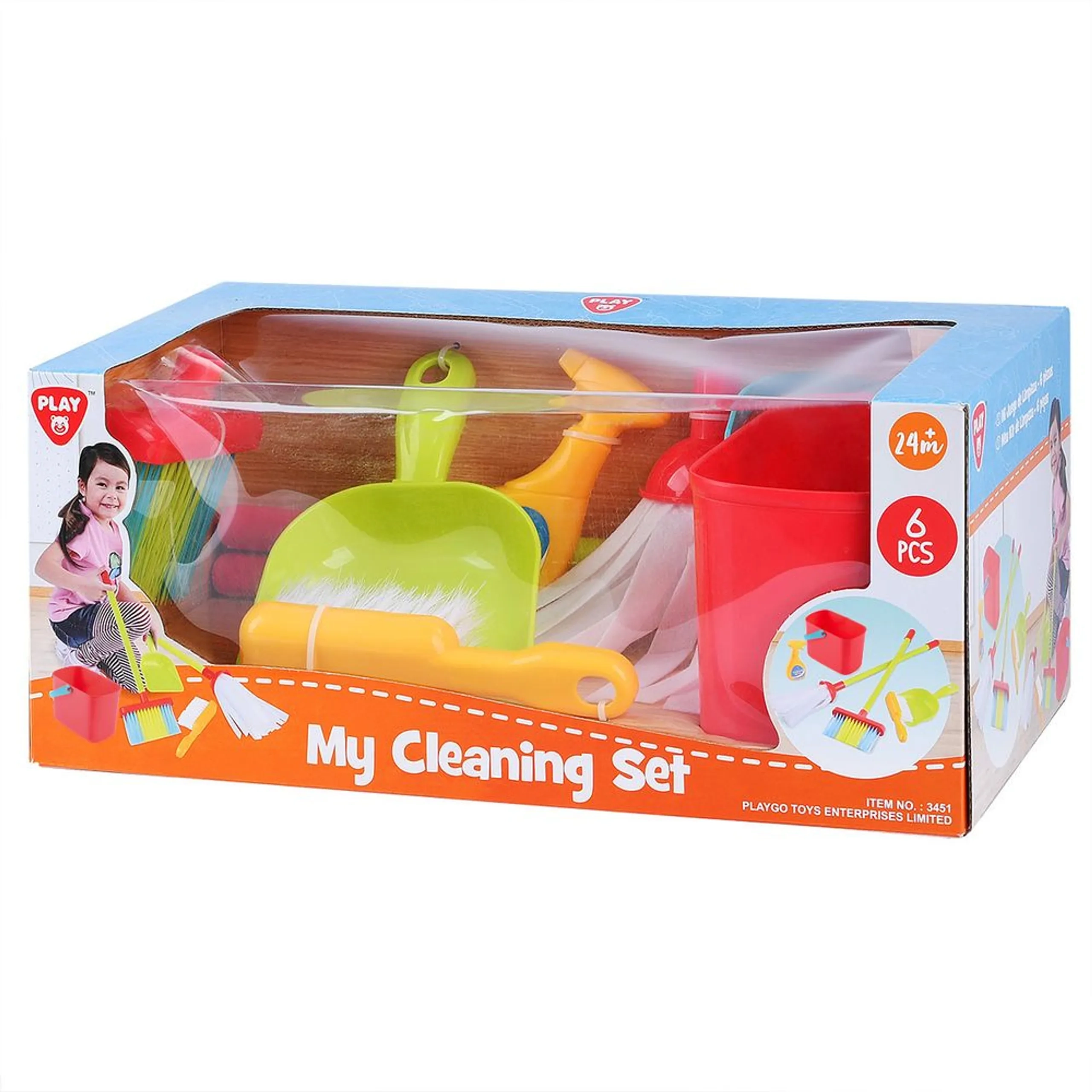 Play&Go My Cleaning Set - 6 Pcs (2169971-3451_PL)