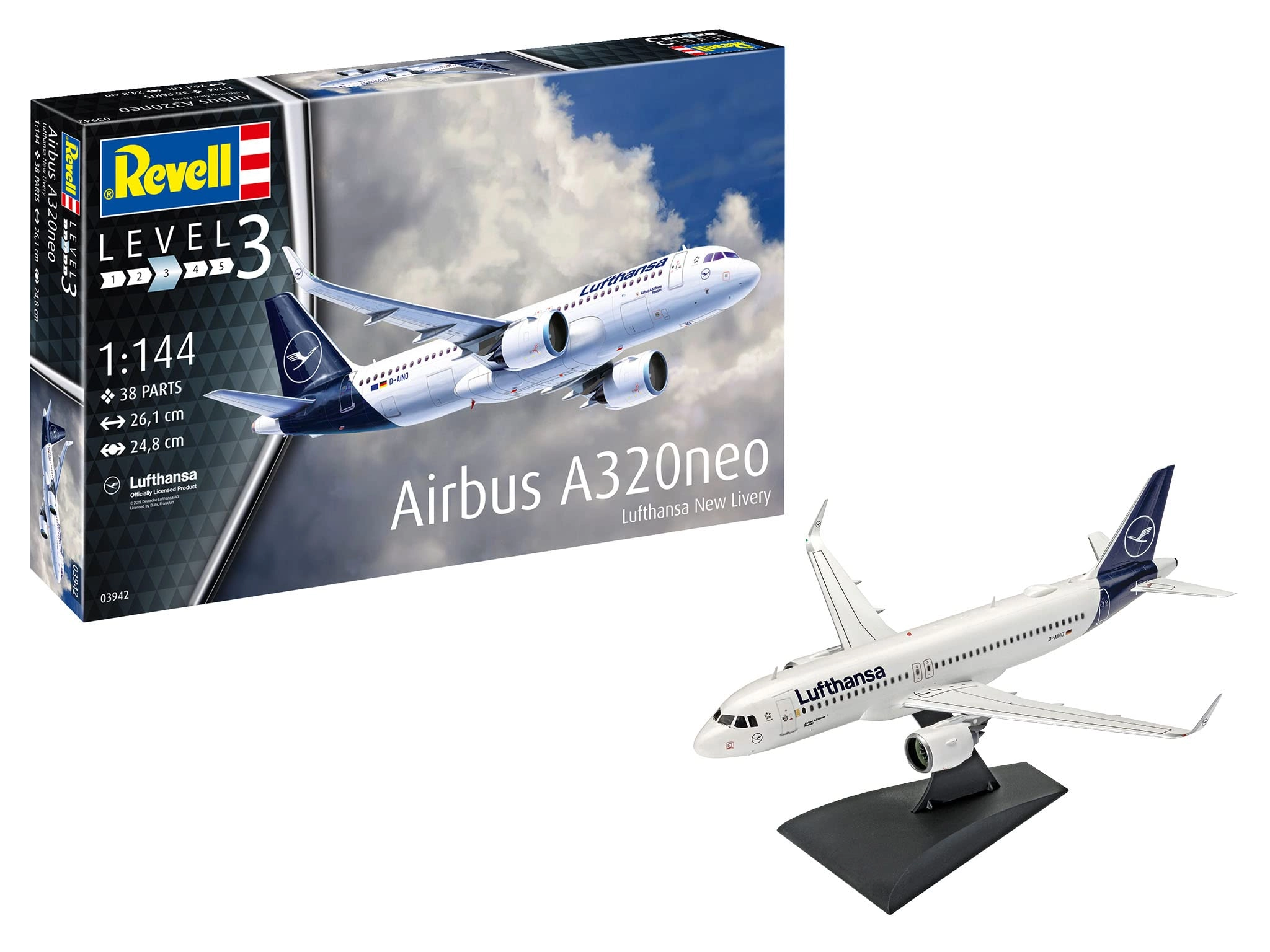 Carrera Revell Europe GmbH Airbus A320 Neo Model Kit (B071D41HS3) - 1:144