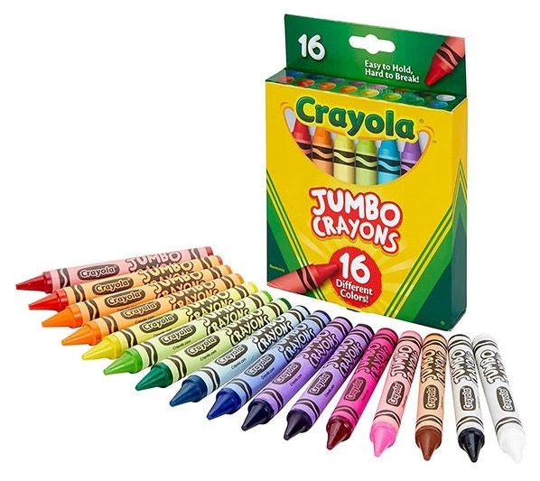 Crayola Jumbo Crayons - 15 Pcs