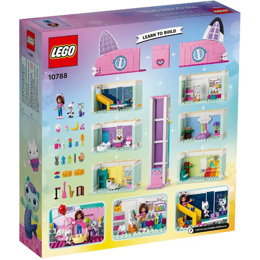 Gabby's Dollhouse (10788) - Building Blocks 8 rooms