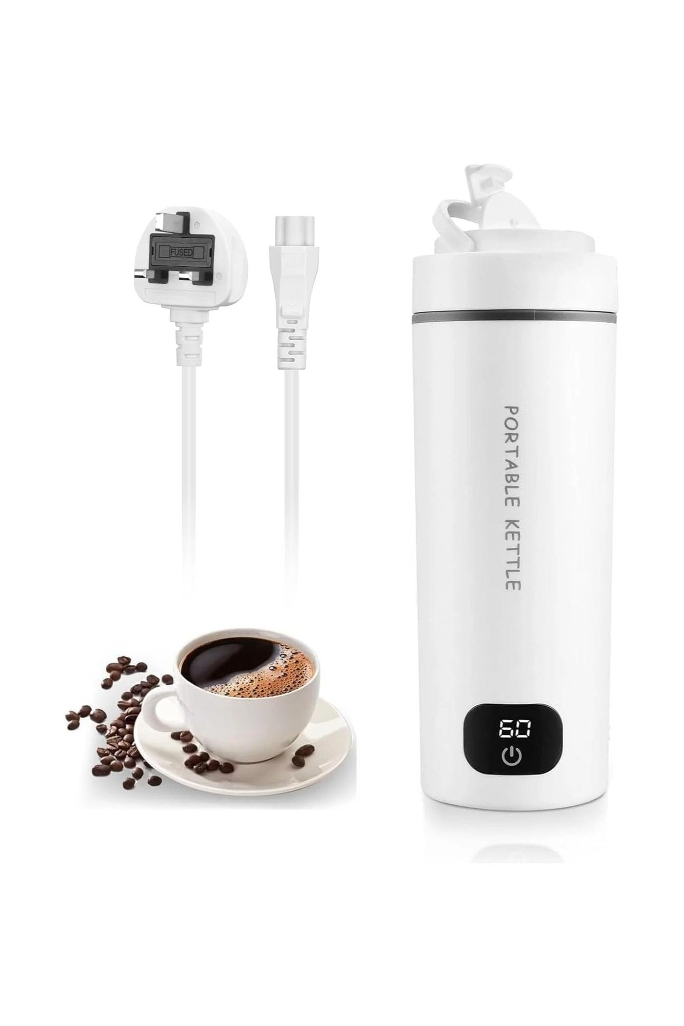 Gywjioy Portable Travel Electric Kettle