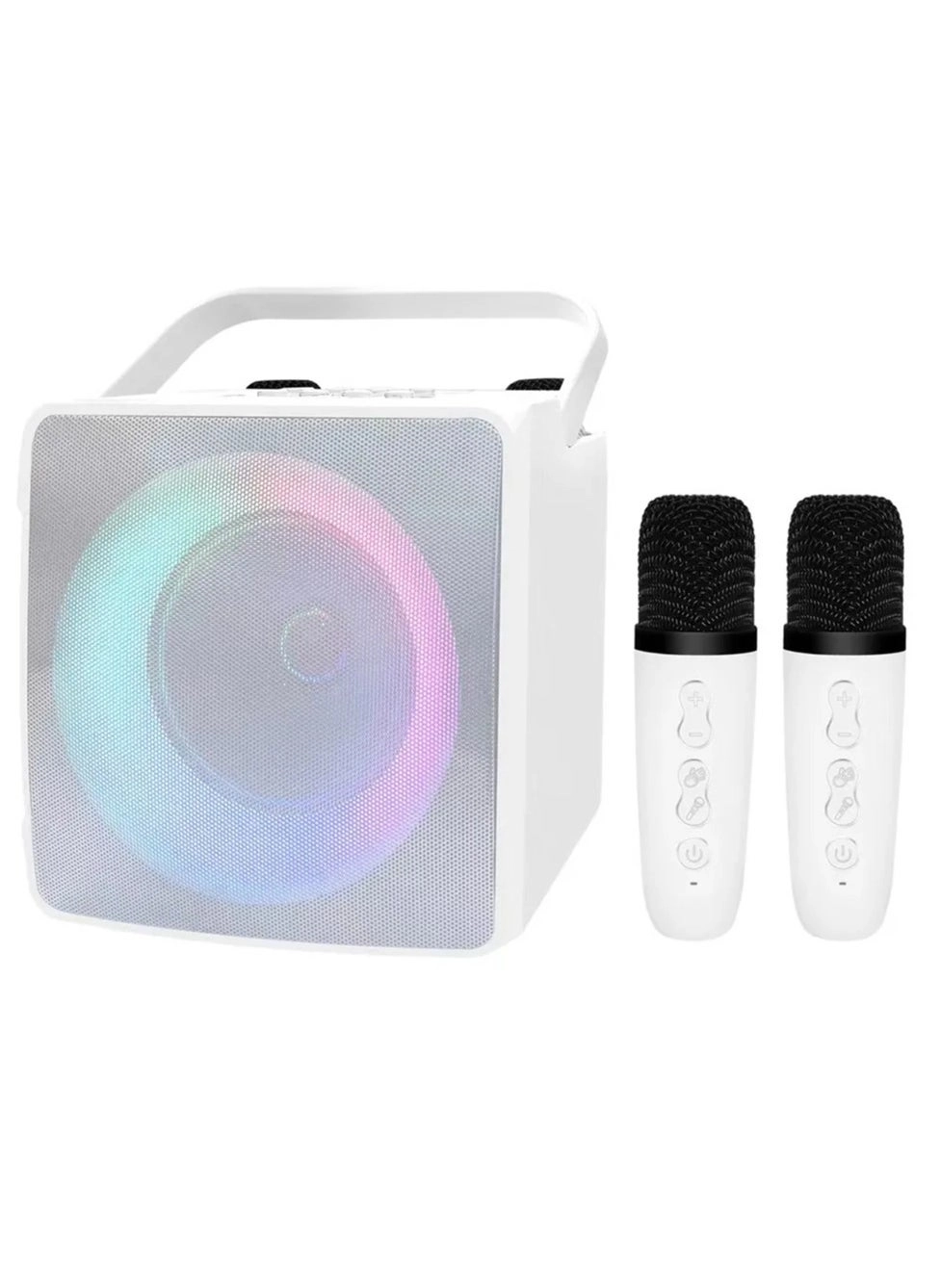 SD-508 - Mini Karaoke Bluetooth Speaker LED Lights Built-In Microphone