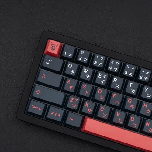 Minimalist Japanese Keycaps - ANSI, ISO, 60% Keyboard (only keycaps)