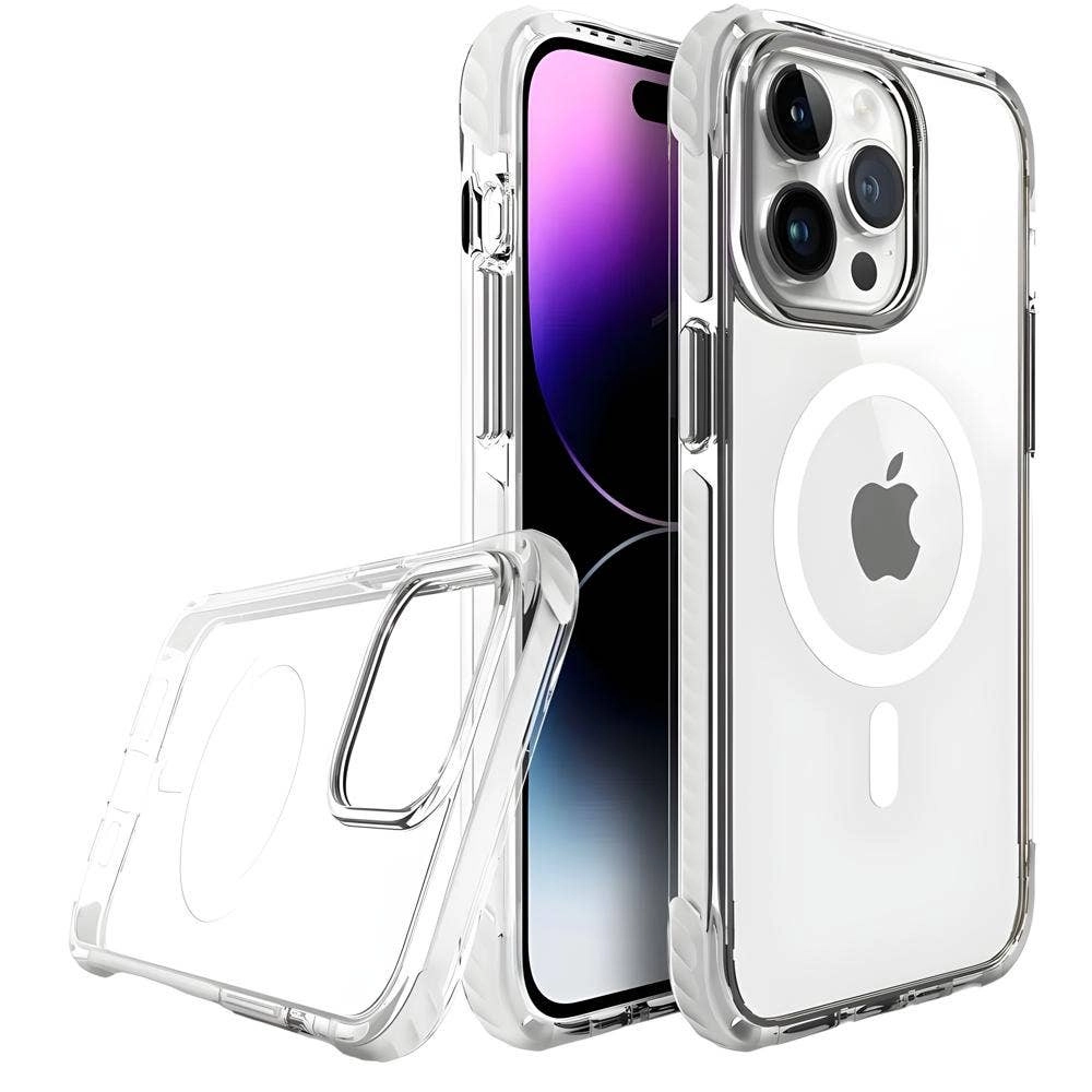 AUKEY PC-TM10B Magnetic Clear Case with MagSafe for iphone 15 plus