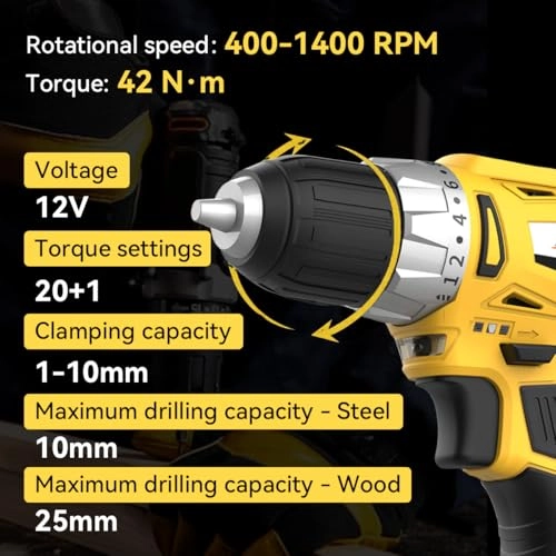 Brushless Cordless Drill - 2.0Ah