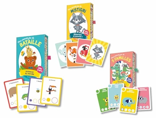 Mes premiers jeux de cartes - French 6 - 8 years