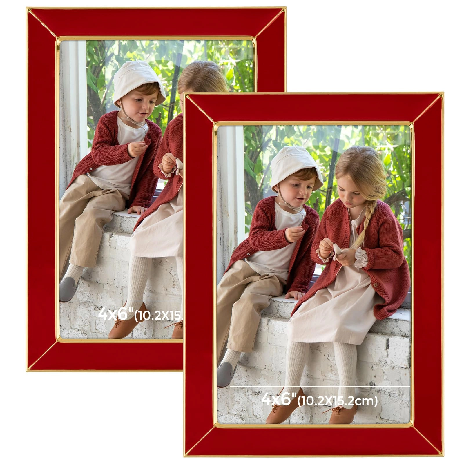 Enamel Picture Frame - 4x6 Set