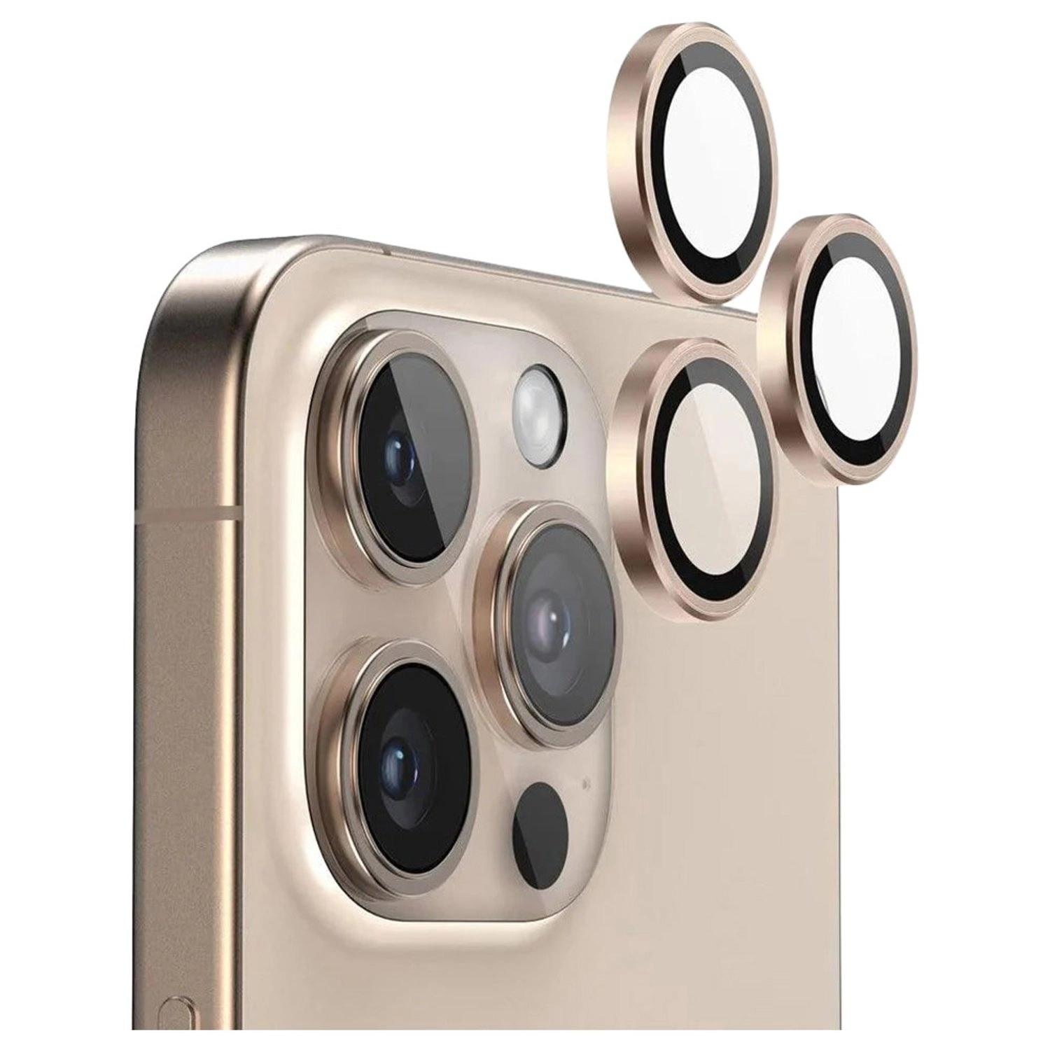 Tempered Glass Camera Lens Protector for iPhone 16 Pro / iPhone Pro Max