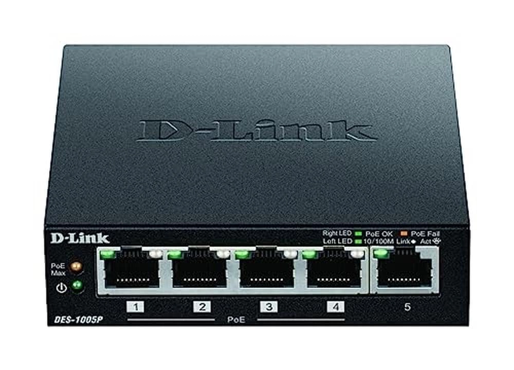 D-Link DES-1005P - 5-ports