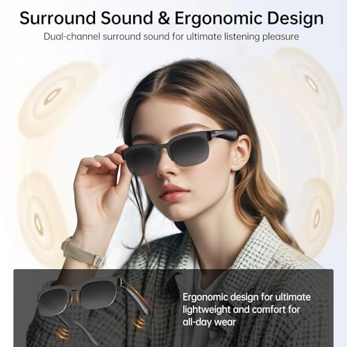 Smart Glasses - AI Translator V6.0 Bluetooth