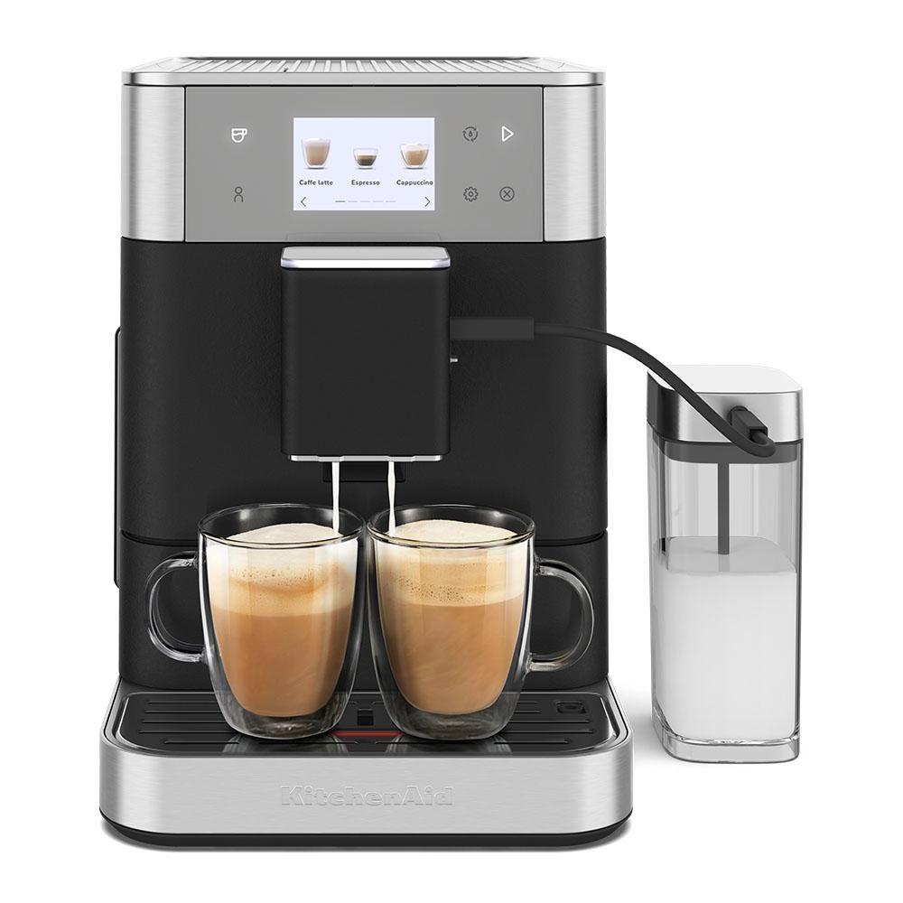 KitchenAid KF7 5KES8557BBK - 270g bean hopper 790ml milk container